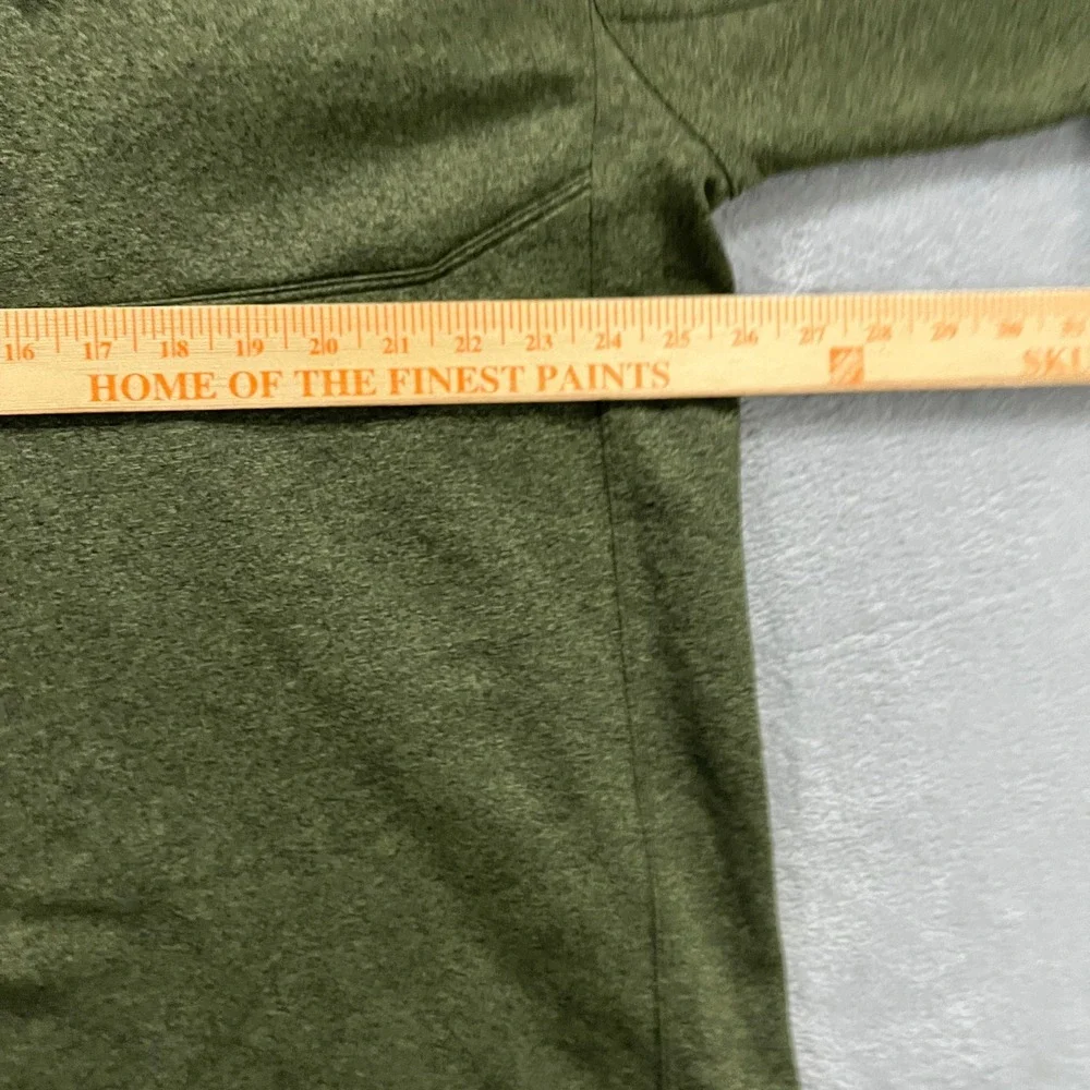 The North Face 1/2 Zip Pullover Mens 2XL Green Mock Neck Top Pocket Hiking‎